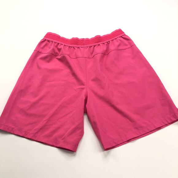 Fabletics Small/Medium (Fits 28W) Non-Lined Elastic Waist 7" Shorts Pink - Picture 6 of 7